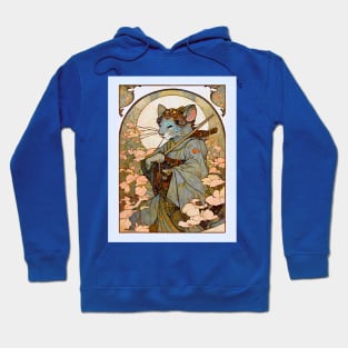 Art Nouveau Mouse In A Robe Hoodie